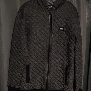 Vans Men's Charcoal Quilted Jacket